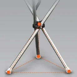 Tranquil Touch Mobilitäts- Und Support-Tools|Gesundheits-Gadgets-Faltbarer Reise-Gehstock – Ultraleichte Gehstockstütze