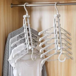 Comfort u0026 Style Gadgets Für Zuhause-Faltbarer, rutschfester Kleiderbügel – einfache Aufbewahrungslösung