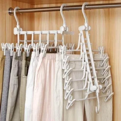 Comfort u0026 Style Gadgets Für Zuhause-Faltbarer, rutschfester Kleiderbügel – einfache Aufbewahrungslösung