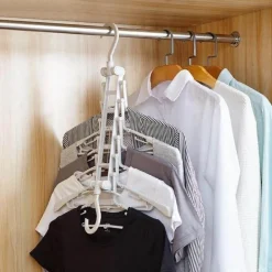Comfort u0026 Style Gadgets Für Zuhause-Faltbarer, rutschfester Kleiderbügel – einfache Aufbewahrungslösung