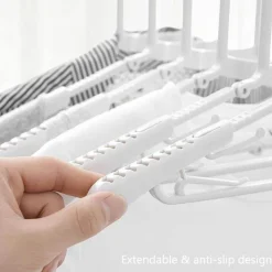 Comfort u0026 Style Gadgets Für Zuhause-Faltbarer, rutschfester Kleiderbügel – einfache Aufbewahrungslösung