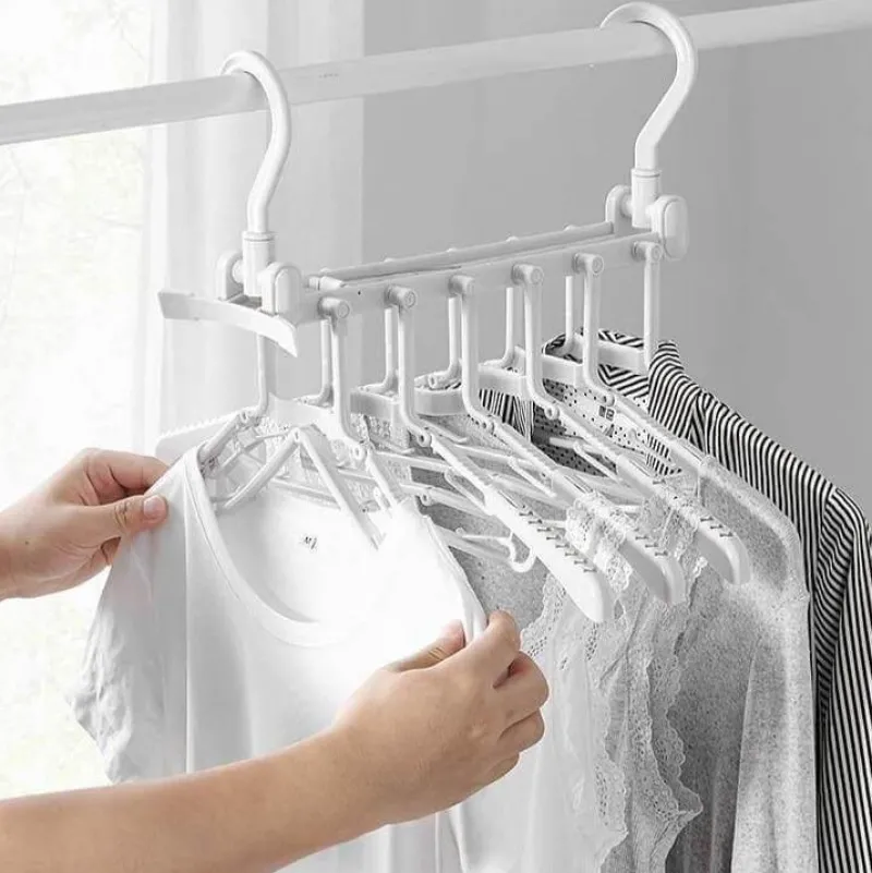 Comfort u0026 Style Gadgets Für Zuhause-Faltbarer, rutschfester Kleiderbügel – einfache Aufbewahrungslösung