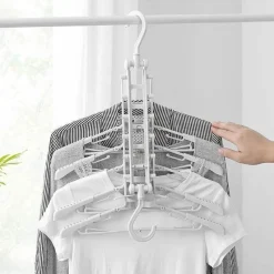 Comfort u0026 Style Gadgets Für Zuhause-Faltbarer, rutschfester Kleiderbügel – einfache Aufbewahrungslösung