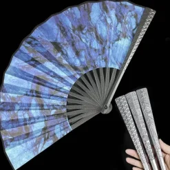 The Outdoor Vault Camping Im Freien|Outdoor-Artikel-Faltbarer Selbstverteidigungsfächer - Werkzeug aus Wolframstahllegierung