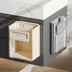 Signature Spaces Küche & Esszimmer-Faltbarer Türmülleimer - Kompakter hängender Abfalleimer