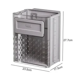 Signature Spaces Küche & Esszimmer-Faltbarer Türmülleimer - Kompakter hängender Abfalleimer