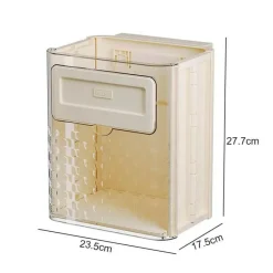 Signature Spaces Küche & Esszimmer-Faltbarer Türmülleimer - Kompakter hängender Abfalleimer