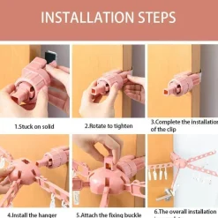 Comfort u0026 Style Gadgets Für Zuhause-Faltbarer Wäscheständer – Platzsparende Lösung für die Wäsche im Innenbereich