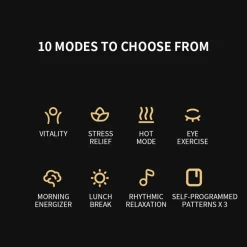 Tranquil Touch Massageprodukte|Gesundheits-Gadgets-Faltbares Augenmassagegerät – Intelligente Heißkompresse zur Entspannung und Linderung von Müdigkeit