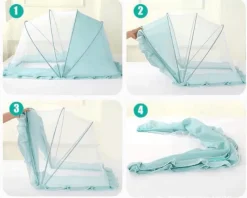 Kinder The Decor Haven Kinderwagen & Zubehör-Faltbares Baby-Moskitonetz – Tragbarer Insektenschutz