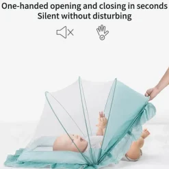 Kinder The Decor Haven Kinderwagen & Zubehör-Faltbares Baby-Moskitonetz – Tragbarer Insektenschutz