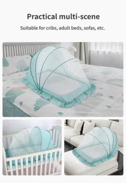 Kinder The Decor Haven Kinderwagen & Zubehör-Faltbares Baby-Moskitonetz – Tragbarer Insektenschutz