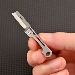 The Outdoor Vault Camping-Werkzeuge|Camping Im Freien-Faltbares Campingmesser aus Edelstahl – Tragbares Werkzeug im Taschenformat