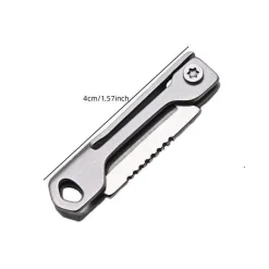 The Outdoor Vault Camping-Werkzeuge|Camping Im Freien-Faltbares Campingmesser aus Edelstahl – Tragbares Werkzeug im Taschenformat