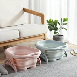 The Relaxation Nook Gesundheits-Gadgets|Gesundheits- Und Entspannungstools-Faltbares Fußbad-Massagegerät – Spa-Eimer zur Entspannung und wohltuenden Fußpflege