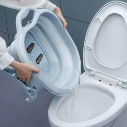 The Relaxation Nook Gesundheits-Gadgets|Gesundheits- Und Entspannungstools-Faltbares Fußbad-Massagegerät – Spa-Eimer zur Entspannung und wohltuenden Fußpflege