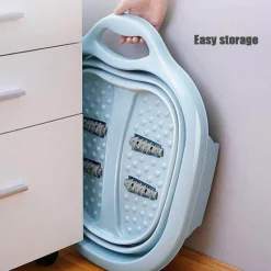 The Relaxation Nook Gesundheits-Gadgets|Gesundheits- Und Entspannungstools-Faltbares Fußbad-Massagegerät – Spa-Eimer zur Entspannung und wohltuenden Fußpflege