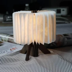 Willow u0026 Whim Beleuchtung-Faltbares LED-Buchlicht – kompakte dekorative Leselampe