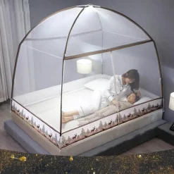 Nomad Gear Camping Im Freien|Outdoor-Artikel-Faltbares Moskitonetz fürs Bett – Tragbarer Insektenschutz