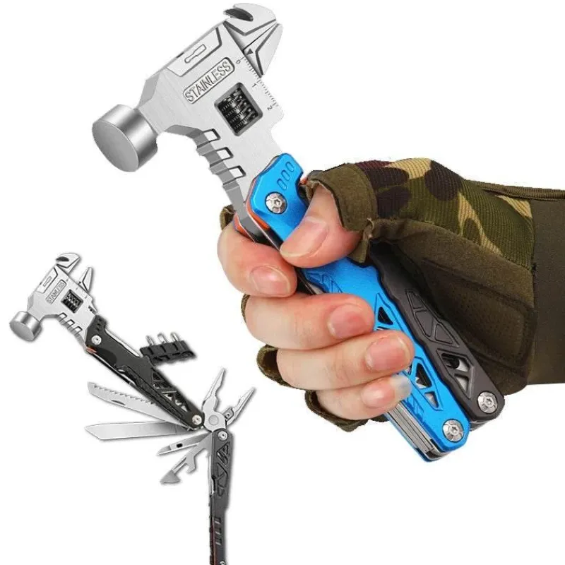 The Decor Haven Camping Im Freien|Outdoor & Garten-Faltbares Schraubendreher-Set – Kompaktes Survival-Werkzeugset