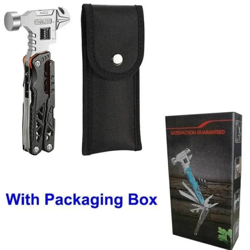 The Decor Haven Camping Im Freien|Outdoor & Garten-Faltbares Schraubendreher-Set – Kompaktes Survival-Werkzeugset