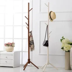 Cozy Living Gadgets Für Zuhause|Möbel-Farbenfrohe Garderobe mit 8 Haken – Moderner Organizer für Zuhause