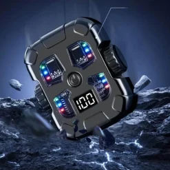 Cozy Living Camping Im Freien|Outdoor & Garten-Farbenfrohes, wiederaufladbares, flammenloses Feuerzeug – Pulslichtbogen-Design