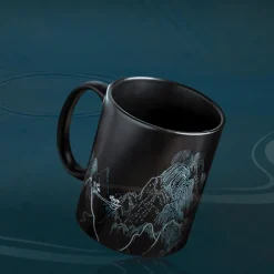 The Cozy Mug Küche & Esszimmer-Farbwechselnder Keramikbecher - Magischer Thermobecher