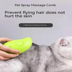 Furendo Haustierzubehör|Reinigungswerkzeuge Für Haustiere-Fellpflegekamm für Haustiere mit Sprühnebel – Erfrischungswerkzeug für Hunde und Katzen