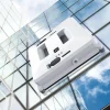 The Decor Haven Gadgets Für Zuhause-Fensterputzroboter – Intelligenter Doppelsprühreiniger mit Fernbedienung