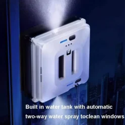 The Decor Haven Gadgets Für Zuhause-Fensterputzroboter – Intelligenter Doppelsprühreiniger mit Fernbedienung