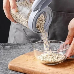 Space Savvy Küche & Esszimmer-Feuchtigkeitsbeständige Einmachgläser – Luftdichte Glasbehälter zum Einlegen