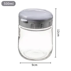 Space Savvy Küche & Esszimmer-Feuchtigkeitsbeständige Einmachgläser – Luftdichte Glasbehälter zum Einlegen