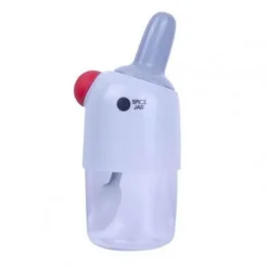 Space Savvy Küche & Esszimmer-Feuchtigkeitsbeständiges Gewürzglas – 2-in-1-Aufbewahrungsbehälter für Gewürze