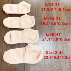 The Relaxation Nook Männerpflege|Frauenpflege-Feuchtigkeitsspendende Gelsocken zur Fußpflege – Feuchtigkeitsspendende Hautbehandlung