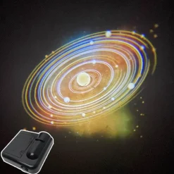 The Gilded Nest Gadgets Für Zuhause|Beleuchtung-Feuerwerk-Nachtlichtprojektor – Sternenhimmellampe mit bunten Effekten