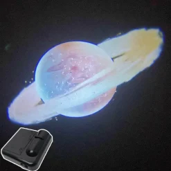 The Gilded Nest Gadgets Für Zuhause|Beleuchtung-Feuerwerk-Nachtlichtprojektor – Sternenhimmellampe mit bunten Effekten