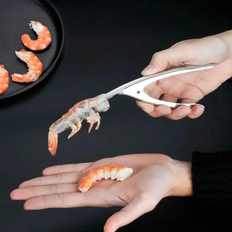 Tom Küche & Esszimmer-Filterlöffelzange aus Edelstahl – Küchenhelfer zum Braten und Grillen