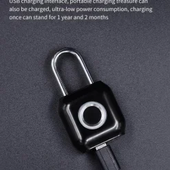 Gear Up u0026 Go Camping-Werkzeuge|Outdoor-Gadgets-Fingerabdruck-USB-Schloss – Intelligente, schlüssellose, wasserdichte Sicherheit