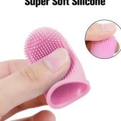 Decor Haustierzubehör|Reinigungswerkzeuge Für Haustiere-Fingerzahnbürste für Haustiere – Zahnpflegewerkzeug für Hunde und Katzen