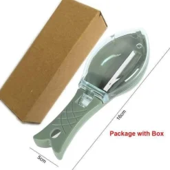 The Decor Haven Küche & Esszimmer-Fischhautschaber – Einfaches Fischschupper-Werkzeug