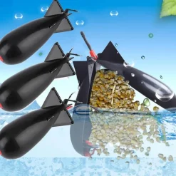 The Outdoor Vault Camping-Werkzeuge|Heimwerkzeuge-Fishing Rocket Feeder – Innovativer Köderspender für Angler