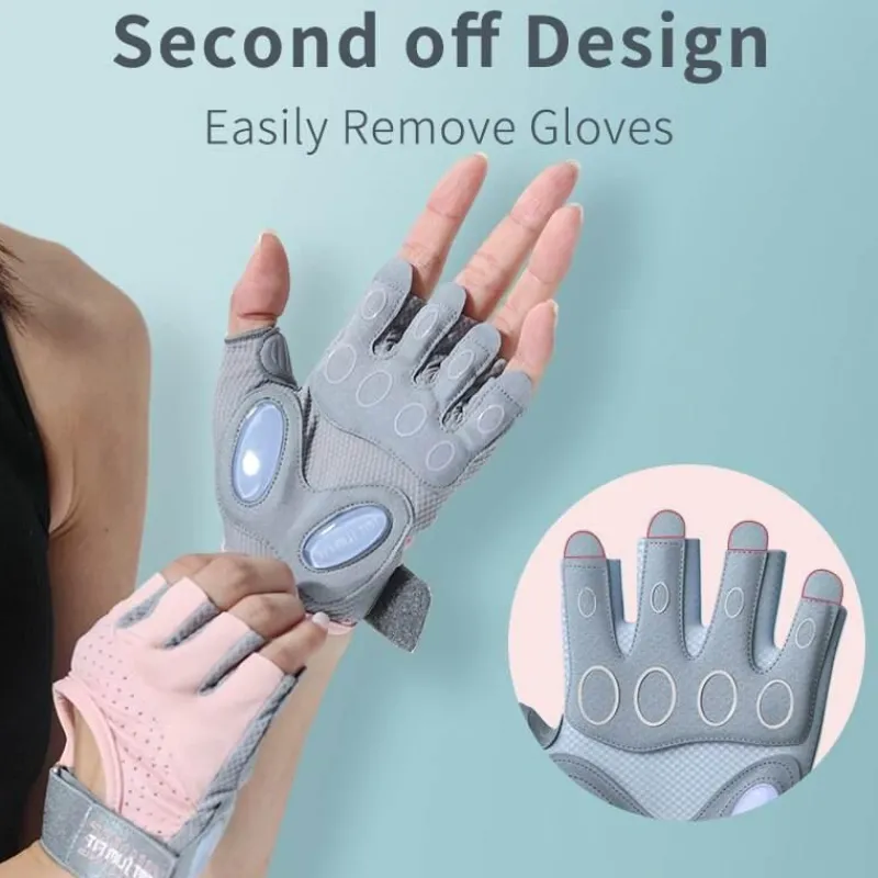 The Relaxation Nook Fitness-Gadgets|Gesundheits-Gadgets-Fitnesshandschuhe – Active Touch Workout Handschutz