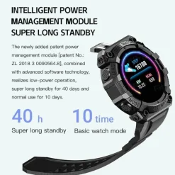 The Relaxation Nook Fitness-Gadgets|Gesundheits-Gadgets-Fitness-Tracker-Uhr – Bluetooth-Gesundheitsmonitor