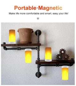 Comfort u0026 Style Beleuchtung-Flameless Gravity USB Night Lamp - Modern LED Lighting