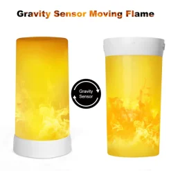 Comfort u0026 Style Beleuchtung-Flameless Gravity USB Night Lamp - Modern LED Lighting