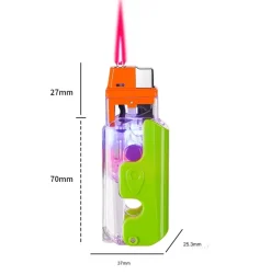 Cozy Living Camping Im Freien|Outdoor-Artikel-Flammenloses Sturmfeuerzeug - Einziehbarer Feuerstarter
