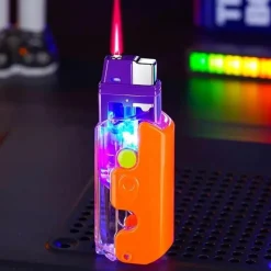 Cozy Living Camping Im Freien|Outdoor-Artikel-Flammenloses Sturmfeuerzeug - Einziehbarer Feuerstarter