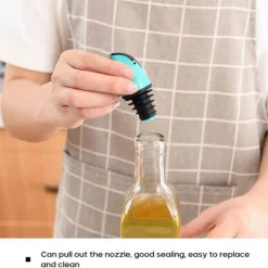 The Culinary Kit Küche & Esszimmer-Flaschenverschlüsse für Ölsauce – 2er-Pack Verschlusskappen