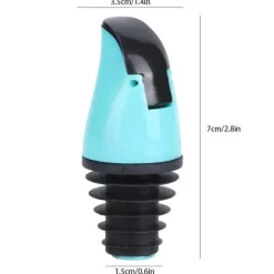 The Culinary Kit Küche & Esszimmer-Flaschenverschlüsse für Ölsauce – 2er-Pack Verschlusskappen